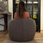 Sillón Giratorio Hank-Café - Imagen 4