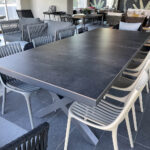 Mesa Comedor Portofino Gris Grande - Imagen 6