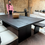 Mesa Comedor Renacida Negra - Imagen 3