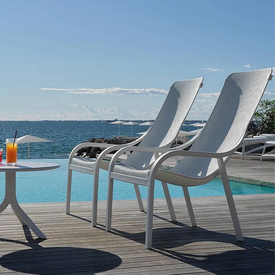 Sillón Net Lounge Blanco 1 Sillón Net Lounge Blanco - Imagen 1