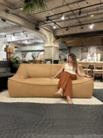 Sofá gerona Camel 240
