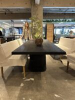 Mesa Comedor Rodillo Color Negro - Imagen 4
