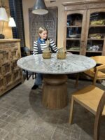 Mesa comedor Russo Mármol cafe