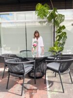 Set Comedor Costa Brava Gris - Venta Anticipada SEPTIEMBRE