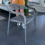 Silla Cuerda Naútica Gris