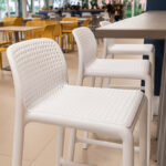 Taburete Italiano Lido Blanco - Nardi Italia - Imagen 2