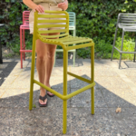 Taburete de Terraza Doga Pera- Nardi Italia - Imagen 2