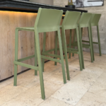 Taburete Italiano Trill Agave - Nardi Italia - Imagen 5