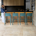 Taburete Italiano Trill Ottanio - Nardi Italia - Imagen 3