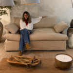 Sofa Jacinto 1,90 Legiado Natural - Imagen 2